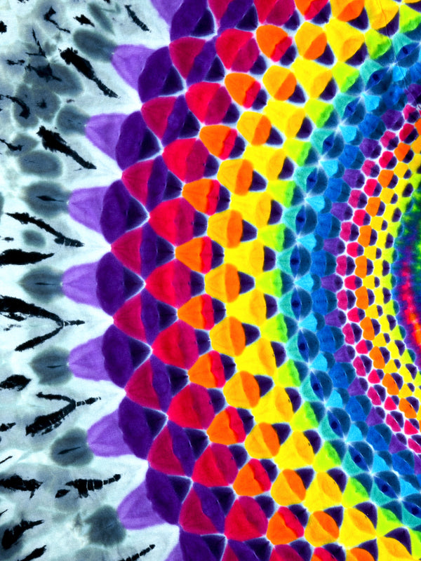 Dyes N Good Vibes Med Mandala Combo TShirt Timeless Glass Gallery