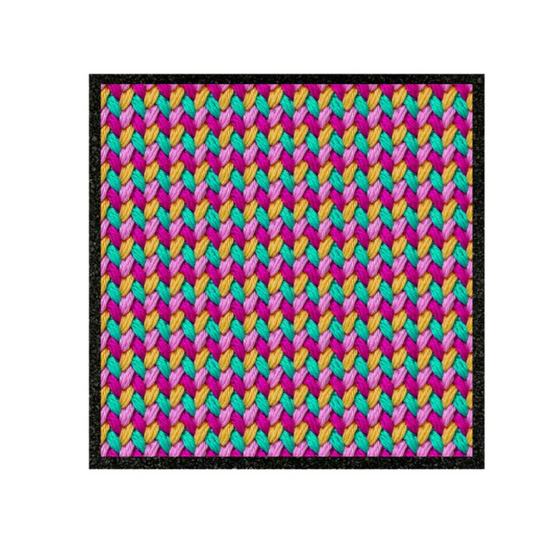 Crochet - 5" Square Mood Mat