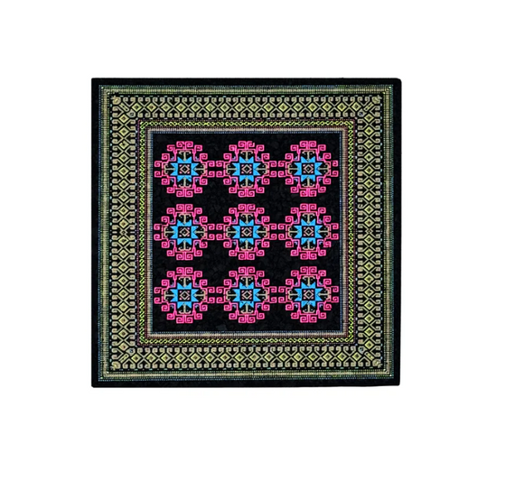 Basel Bitcarpet - Glow & UV Reactive Mood Mat 5" Square - Limited Edition 222 quantity