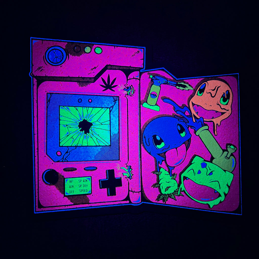 Tokedex - UV/Glow 12" Dark Mountain Cult & Born Ready Designs Mood Mat - LE100