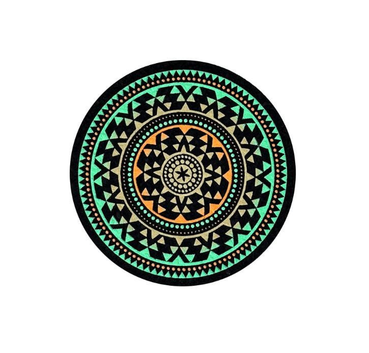 Earth Tech - 5" Circle Mood Mat