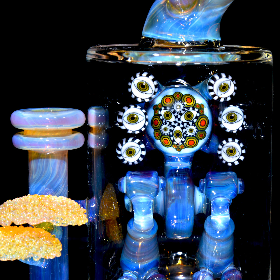 Collab - "AI #4" Sculpted Bonsai w/ Mecha Angel Droid - 10mm Female