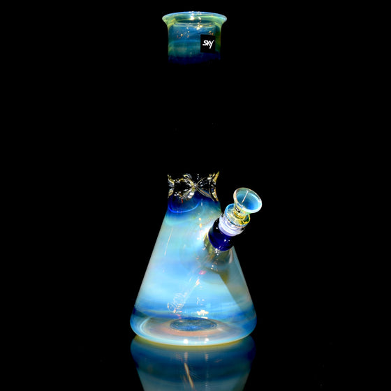 Mars - Fully-fumed Beaker Tube w/ Removable slitted downstem - 14mm Female
