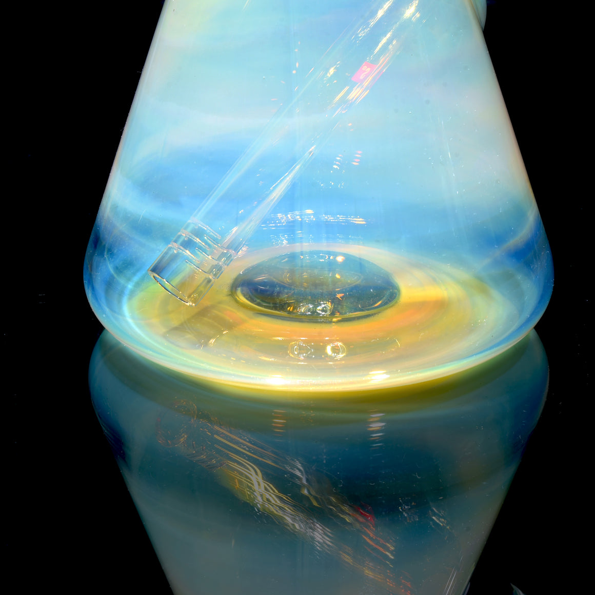 Mars - Fully-fumed Beaker Tube w/ Removable slitted downstem - 14mm Female