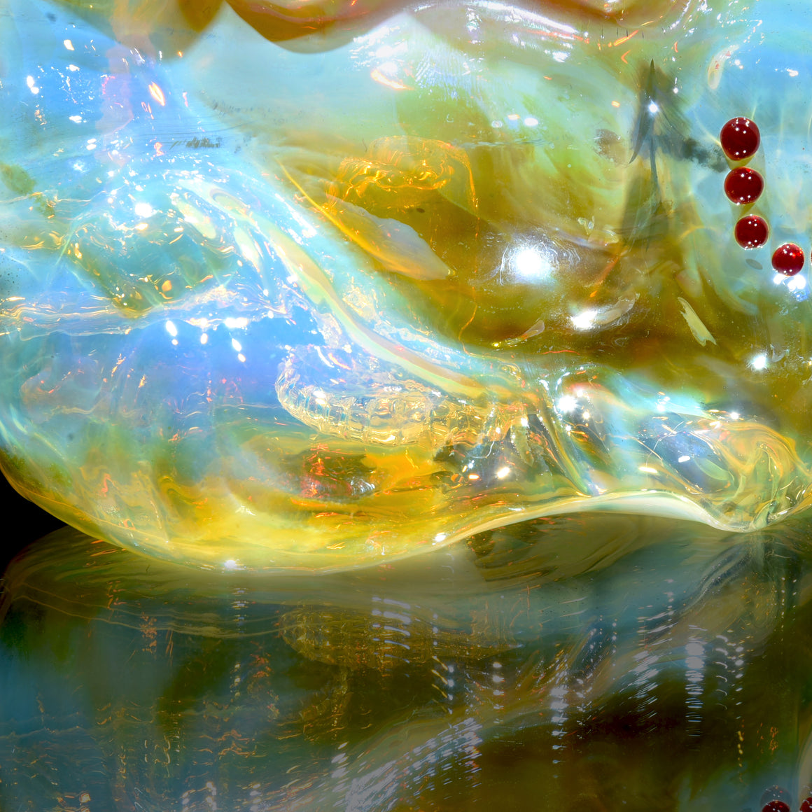 Buddha - Fully-fumed Cast Sculpture Rig w/ High-diffusion Circ Perc - 14mm Female