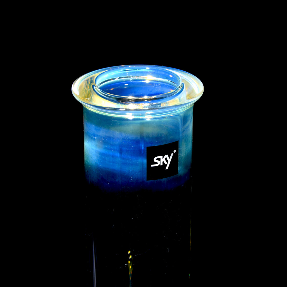 Mars - Fully-fumed Beaker Tube w/ Removable slitted downstem - 14mm Female