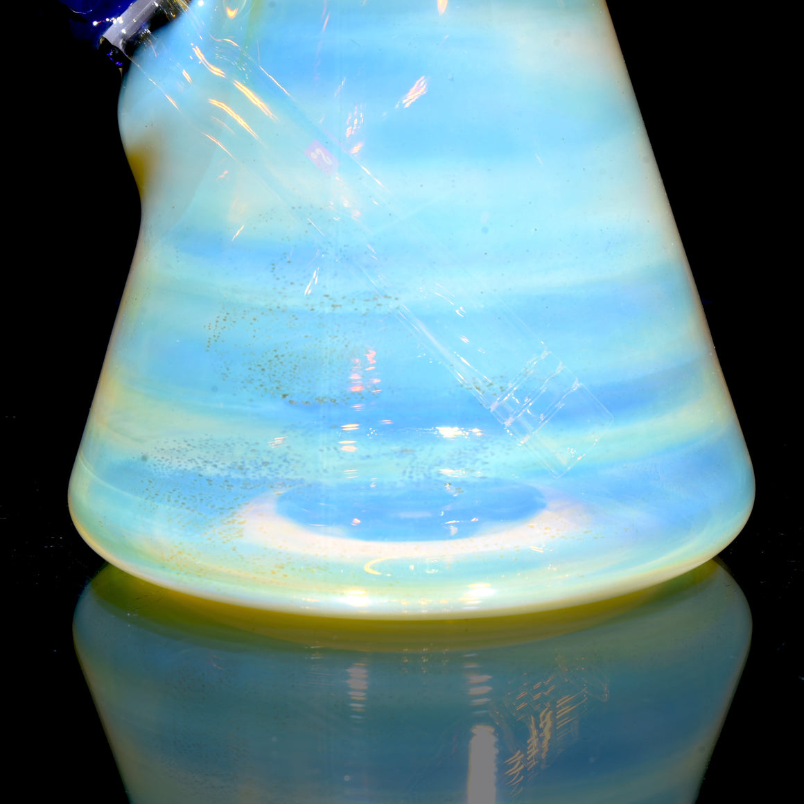 Mars - Fully-fumed Beaker Tube w/ Removable slitted downstem - 14mm Female