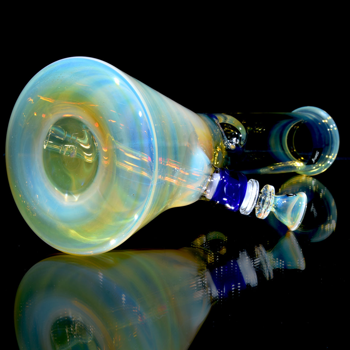 Mars - Fully-fumed Beaker Tube w/ Removable slitted downstem - 14mm Female