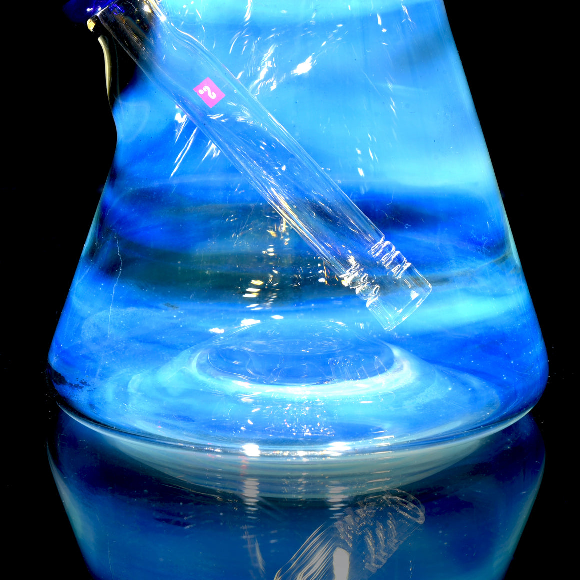 Mars - Fully-fumed Beaker Tube w/ Removable slitted downstem - 14mm Female