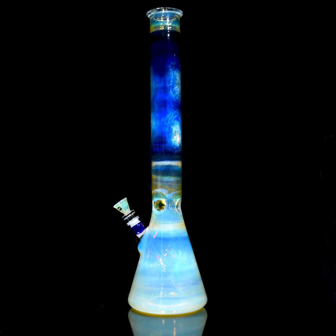 Venus - Fully-fumed Beaker Tube w/ Removable slitted downstem - 14mm Female