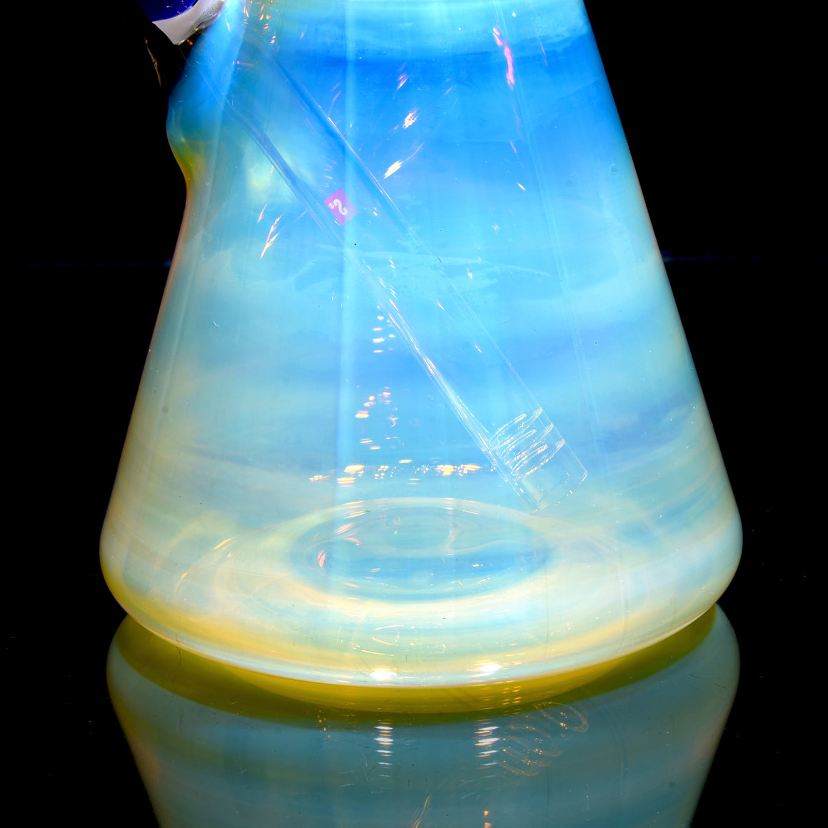 Venus - Fully-fumed Beaker Tube w/ Removable slitted downstem - 14mm Female