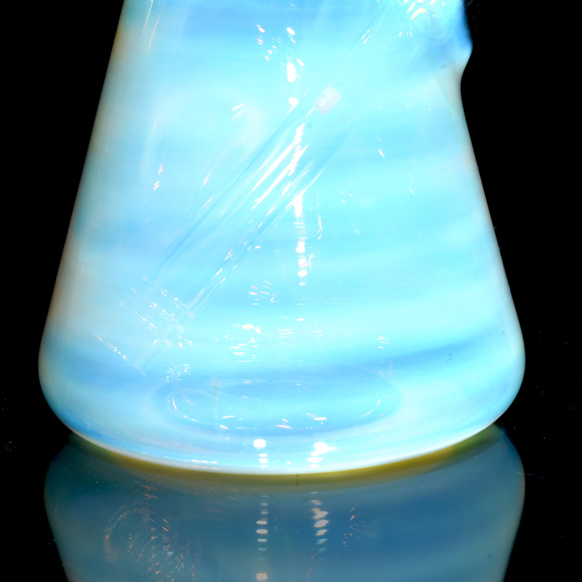 Mars - Fully-fumed Beaker Tube w/ Removable slitted downstem - 14mm Female