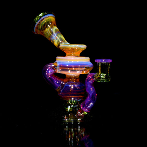 Refined Klein Recycler - NS Yellow/Haterade/Telemagenta - 10mm Female
