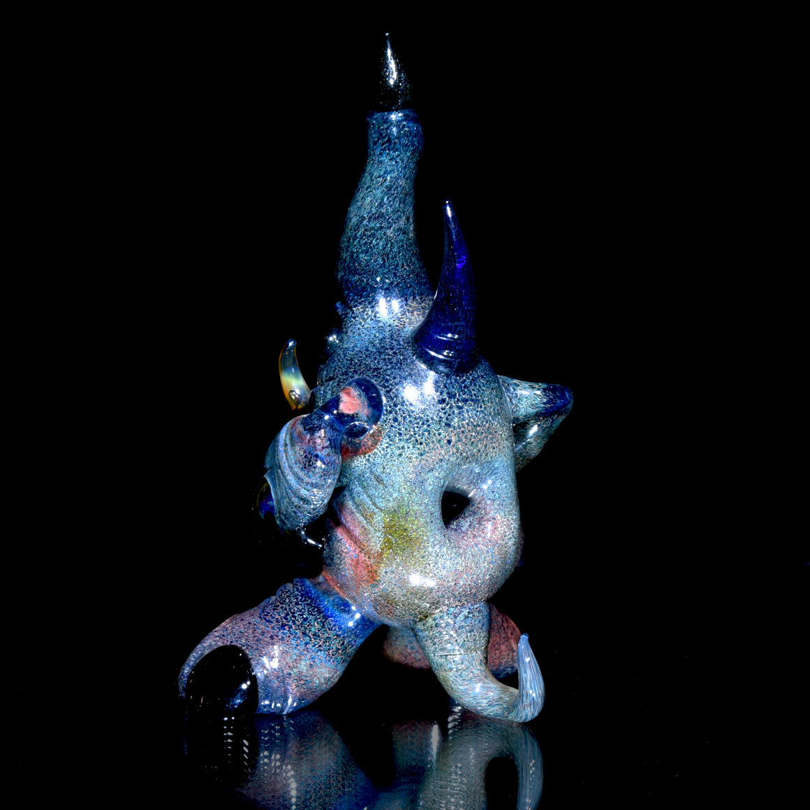 "Nibbler" Rhinoceros Creature Dry w/ Detachable Poker