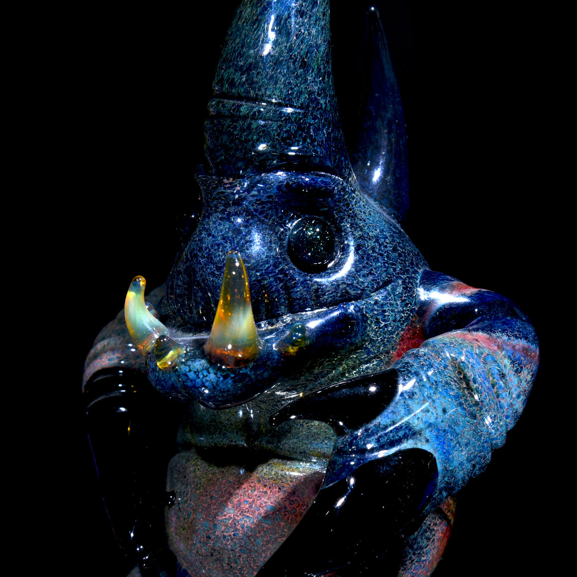 "Nibbler" Rhinoceros Creature Dry w/ Detachable Poker