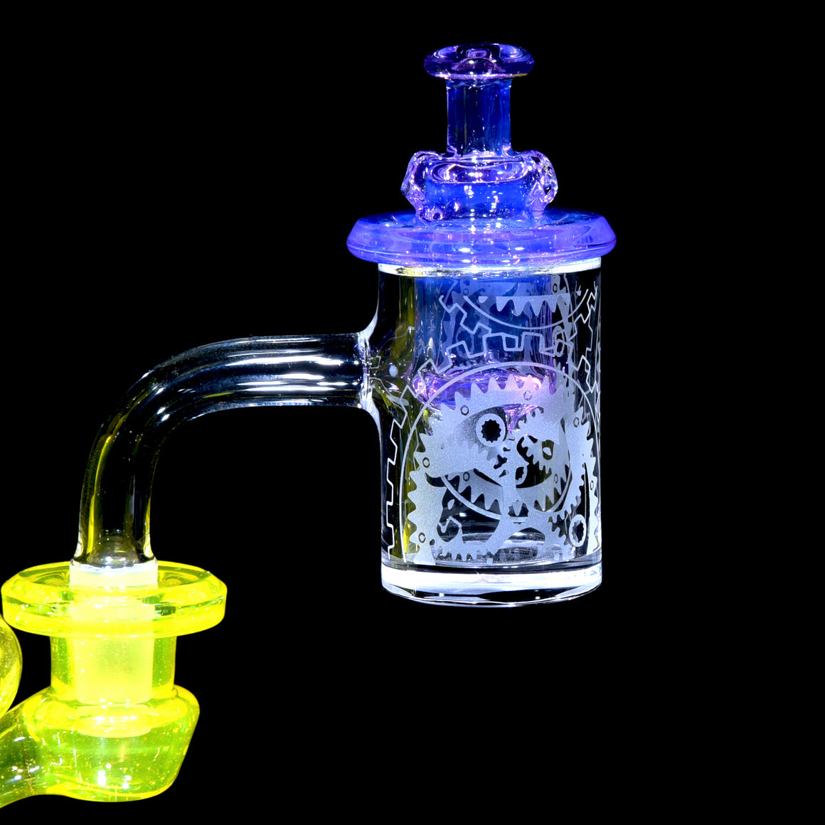 Full-color Spinner Cap for 25mm Bucket Bangers - Lucid