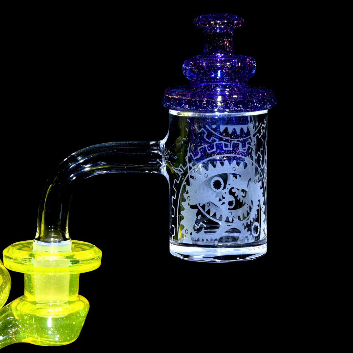 Full-color Spinner Cap for 25mm Bucket Bangers - Dichro