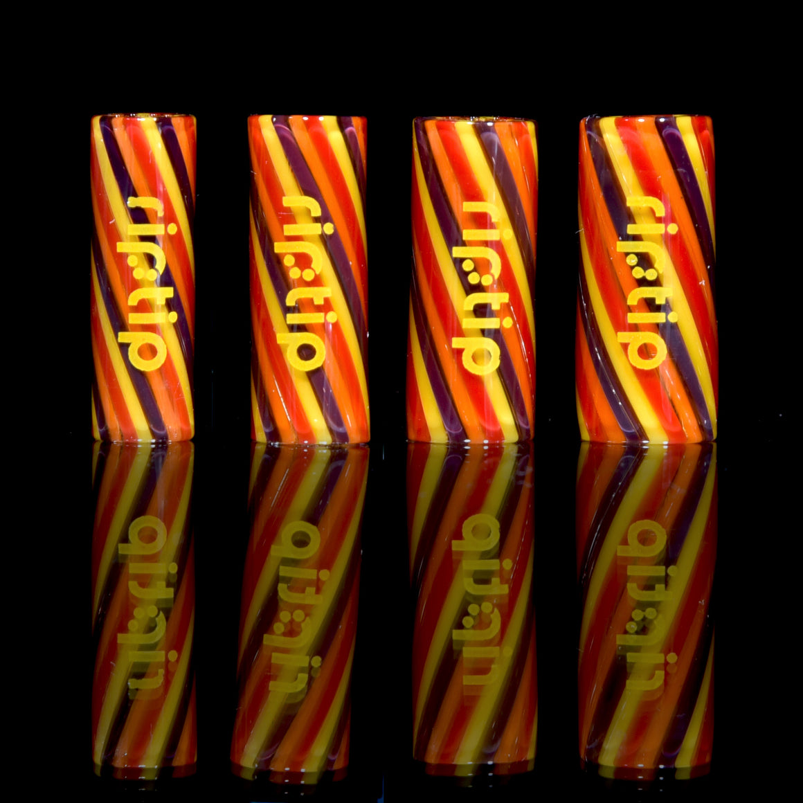 Multicolor Pinstripe RipTip Filter Tips for Blunts, Joints, etc. - That 70's Tip