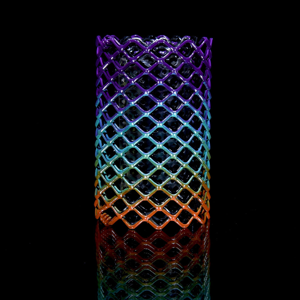 Mamba Guardz - Custom Nozzle Heat Shield for Blazer Big Shot GT8000 - Purple/Sky Blue/Orange