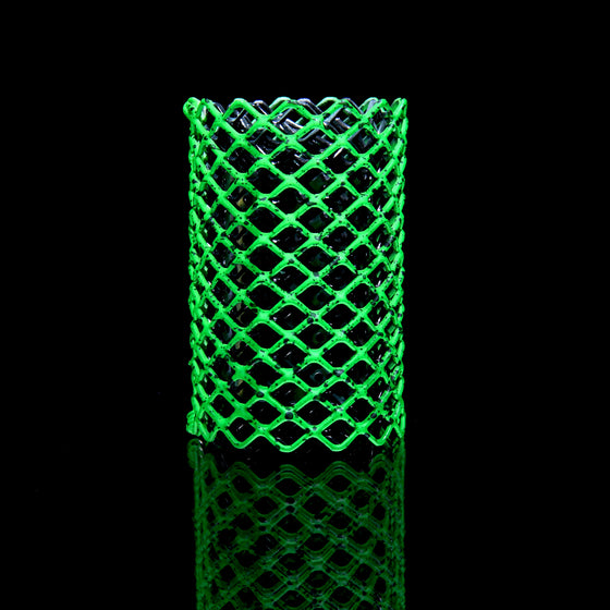Mamba Guardz - Custom Nozzle Heat Shield for Blazer Big Shot GT8000 - UV Green/Black