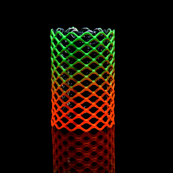 Mamba Guardz - Custom Nozzle Heat Shield for Blazer Big Shot GT8000 - Orange/Green