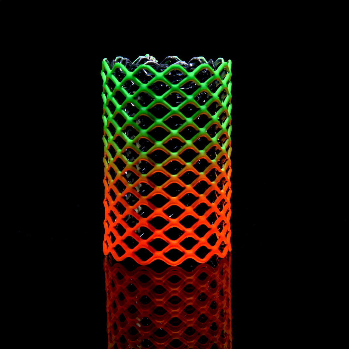 Mamba Guardz - Custom Nozzle Heat Shield for Blazer Big Shot GT8000 - Orange/Green