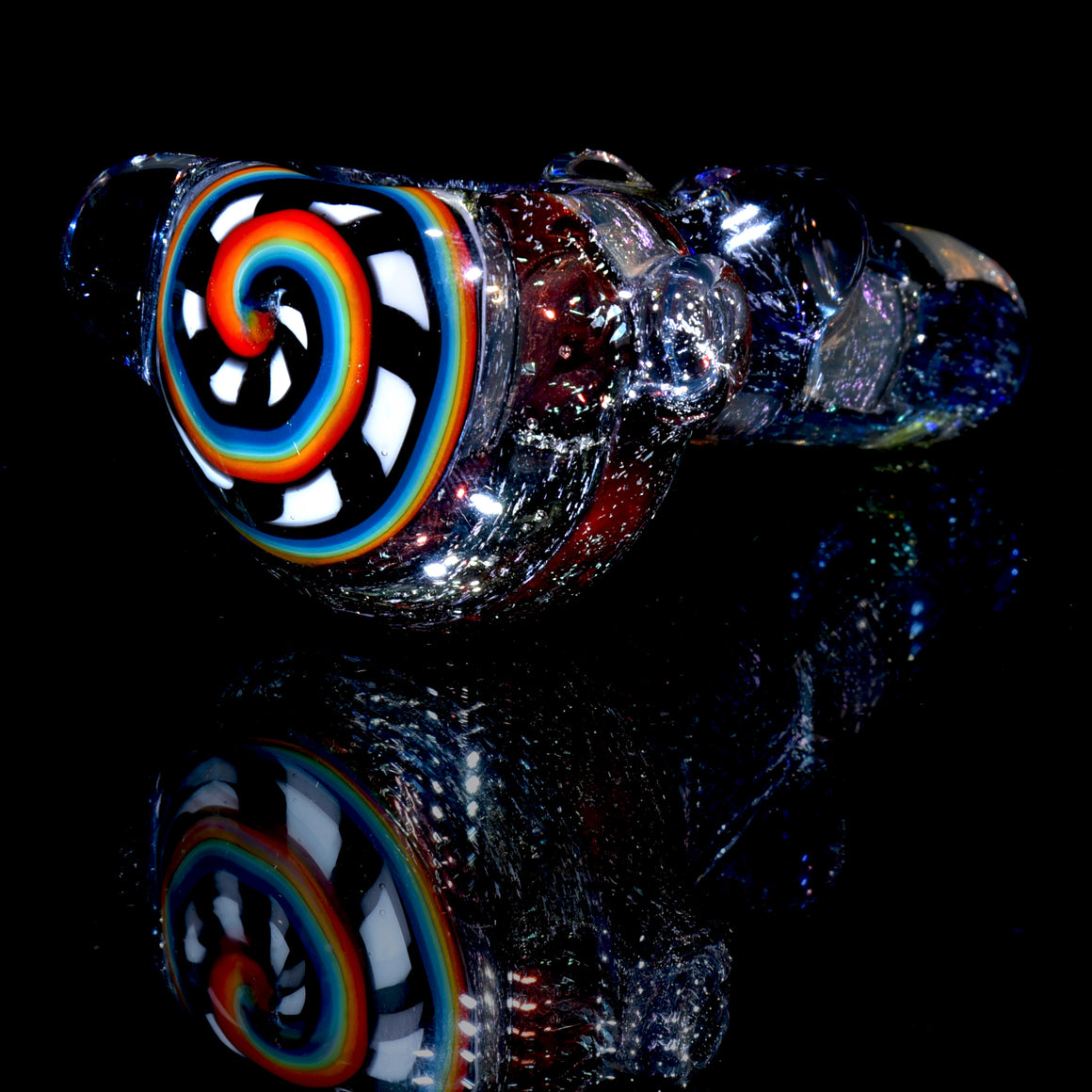 Fully-worked Dichroic Staircase & Chipstack Dry Spoon Pipe
