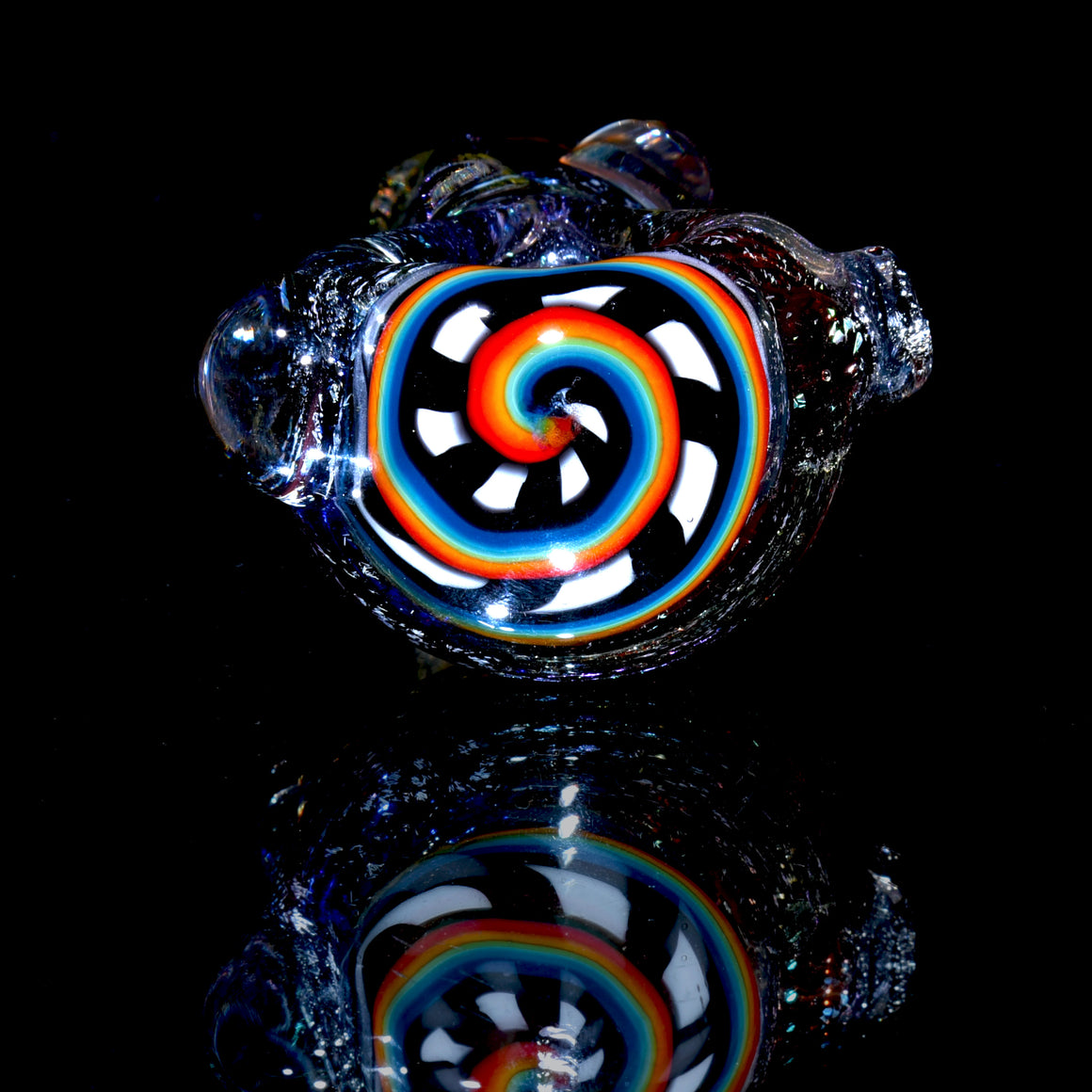 Fully-worked Dichroic Staircase & Chipstack Dry Spoon Pipe