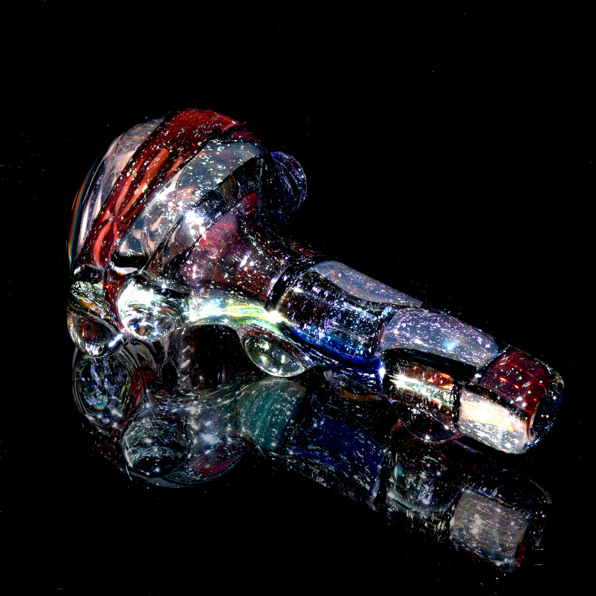 Fully-worked Dichroic Staircase & Chipstack Dry Spoon Pipe