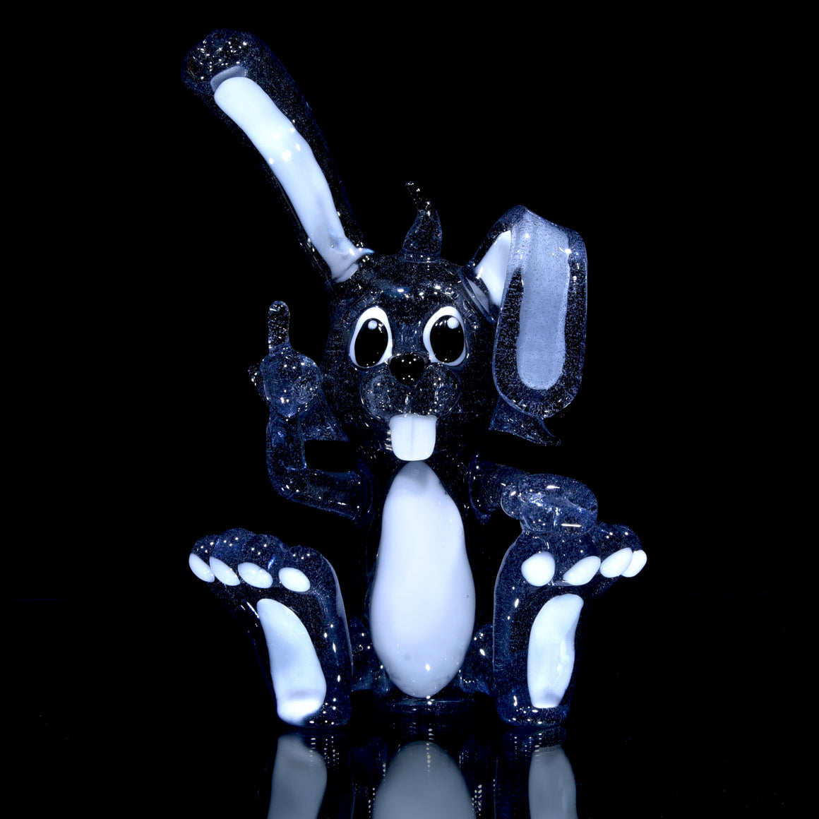 CFL Reactive Rosin Rabbit Sculpted Rig - Elixir/White - 14mm Female
