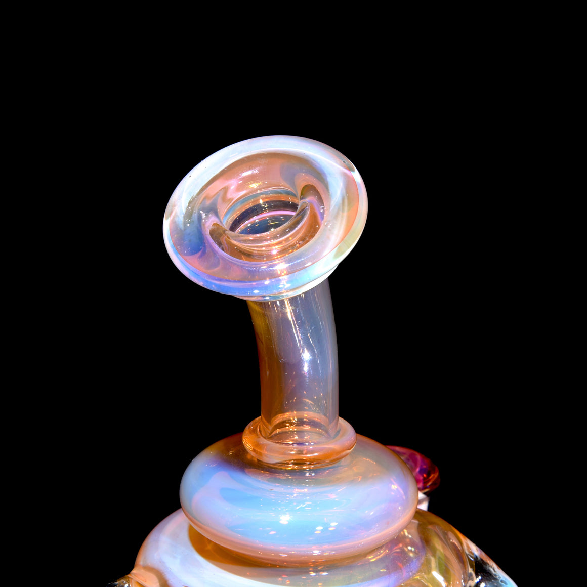 Fully-fumed Double-Donut Klein Recycler - 14mm Female