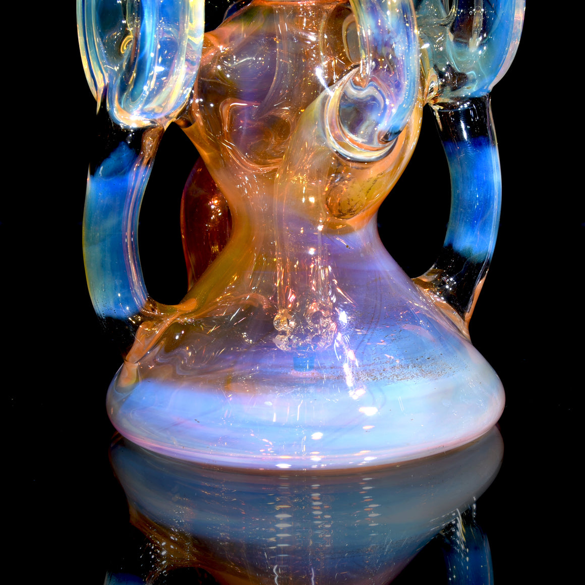 Fully-fumed Double-Donut Klein Recycler - 14mm Female