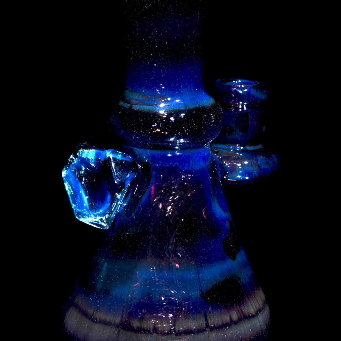 Arctic Glacier Mini Tube - Dark Purple Rain/Meta-Terrania - 10mm Female
