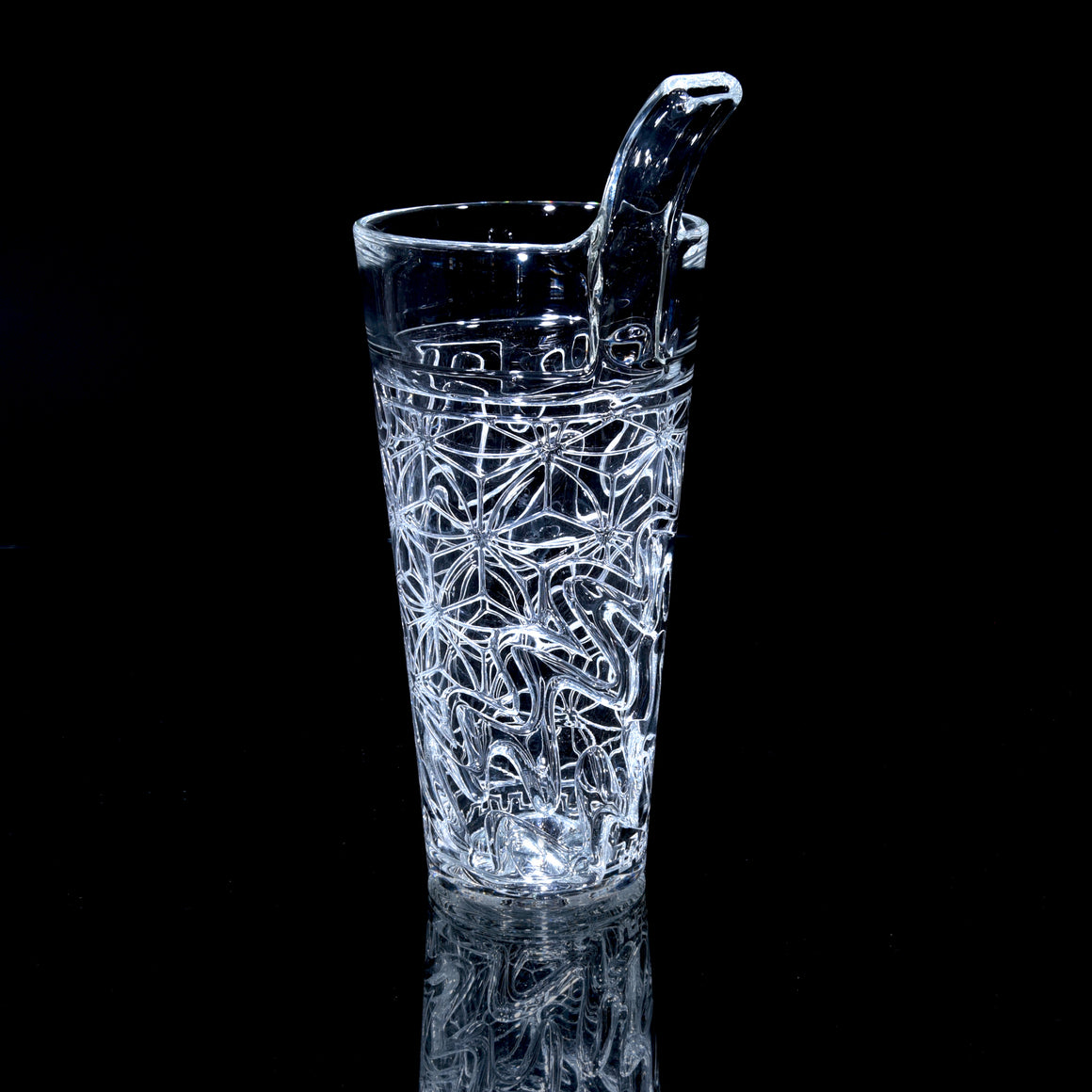 "Ziggy Star" Double-Wall Channeled Straw Drinking Cup - #9