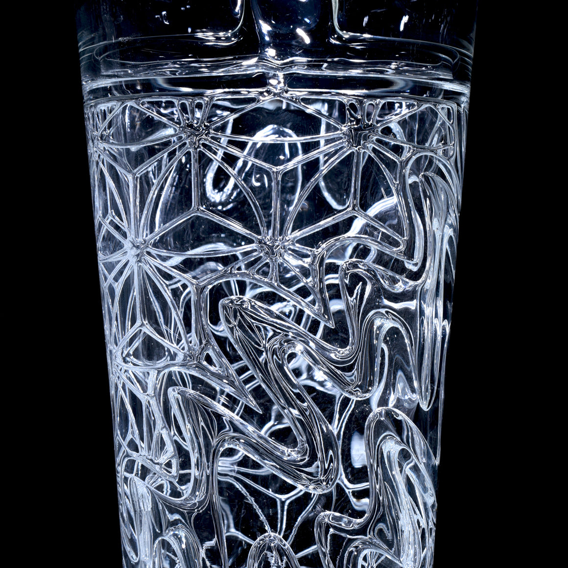 "Ziggy Star" Double-Wall Channeled Straw Drinking Cup - #9