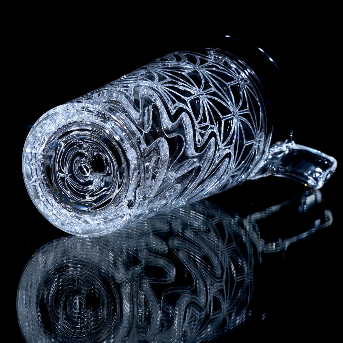 "Ziggy Star" Double-Wall Channeled Straw Drinking Cup - #9