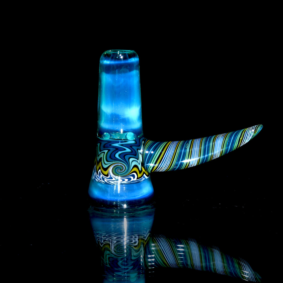 Fully-worked 4-hole Slide - 18mm Male