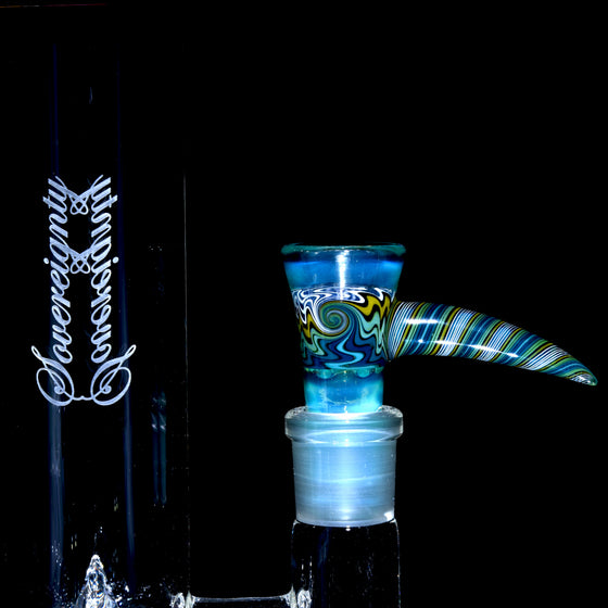 Fully-worked 4-hole Slide - 18mm Male