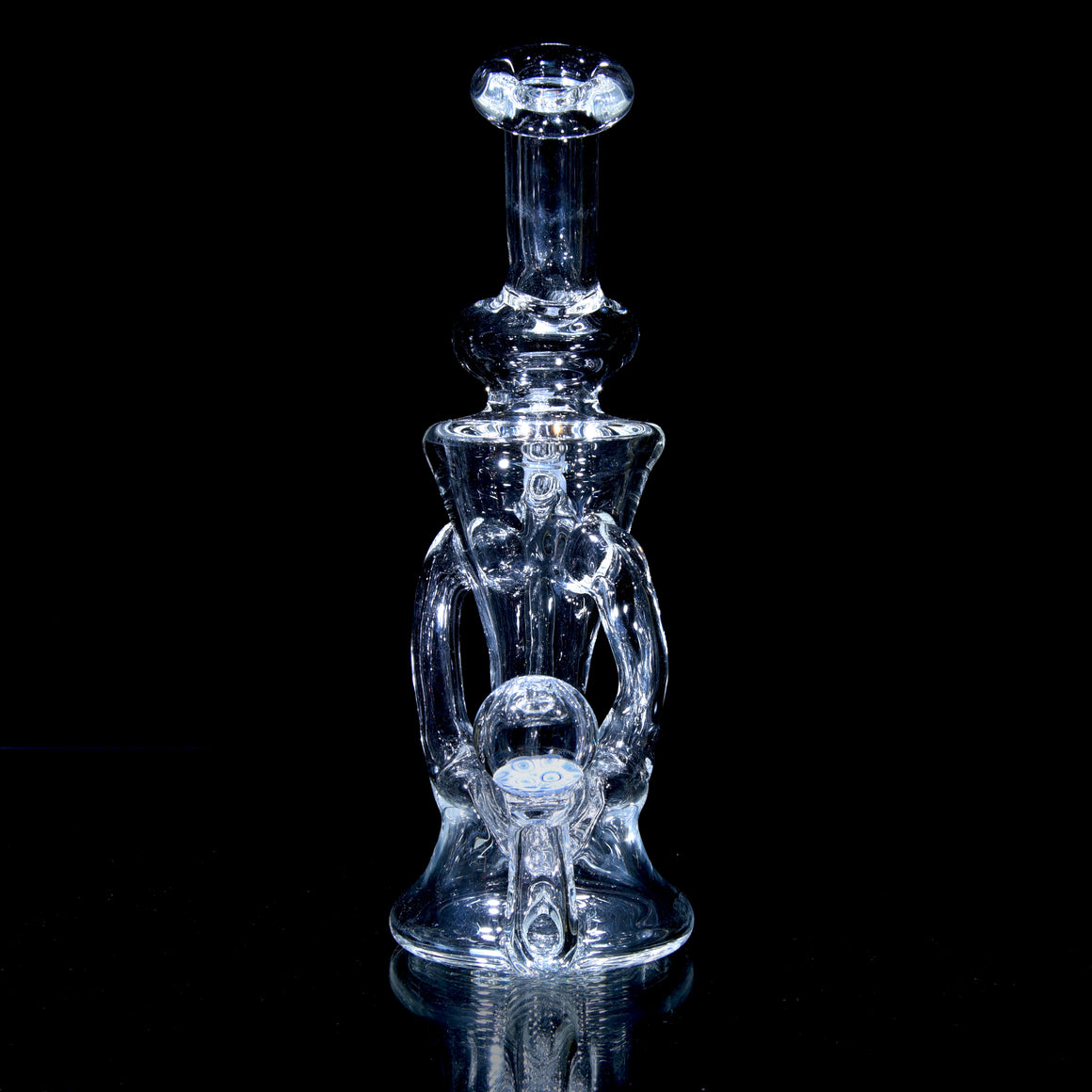 Double-uptake Floating Recycler w/ Millie - 10mm Female