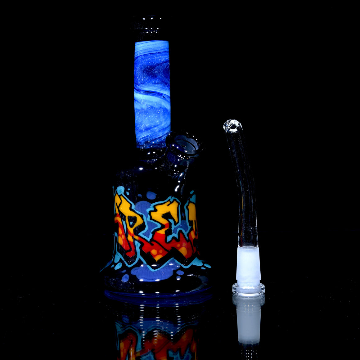 Cut & Flip Mini Tube w/ Removable Downstem - HREAM - 10mm Female