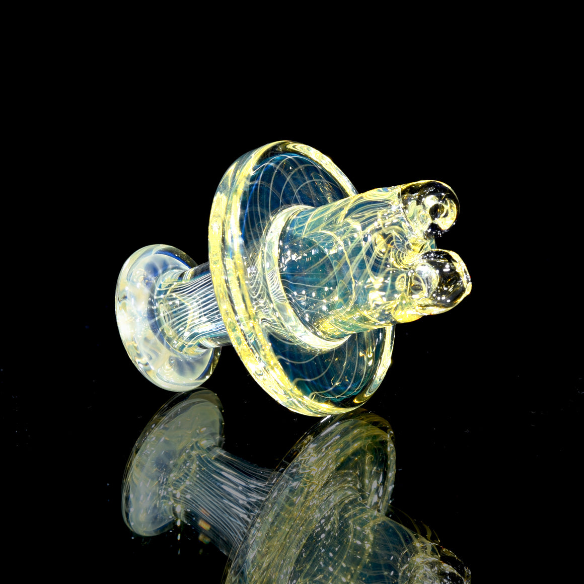 Fully-fumed Dual-hole Spinner Cap
