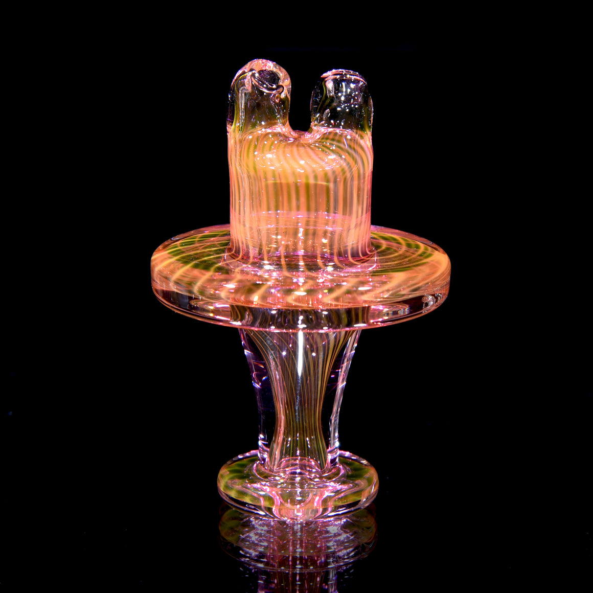 Fully-fumed Dual-hole Spinner Cap