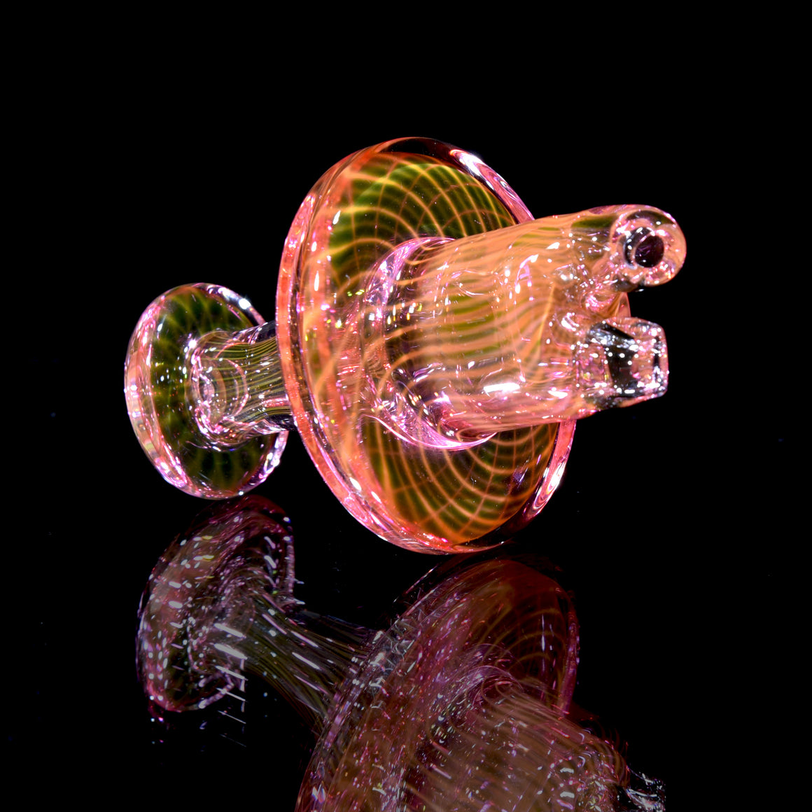 Fully-fumed Dual-hole Spinner Cap