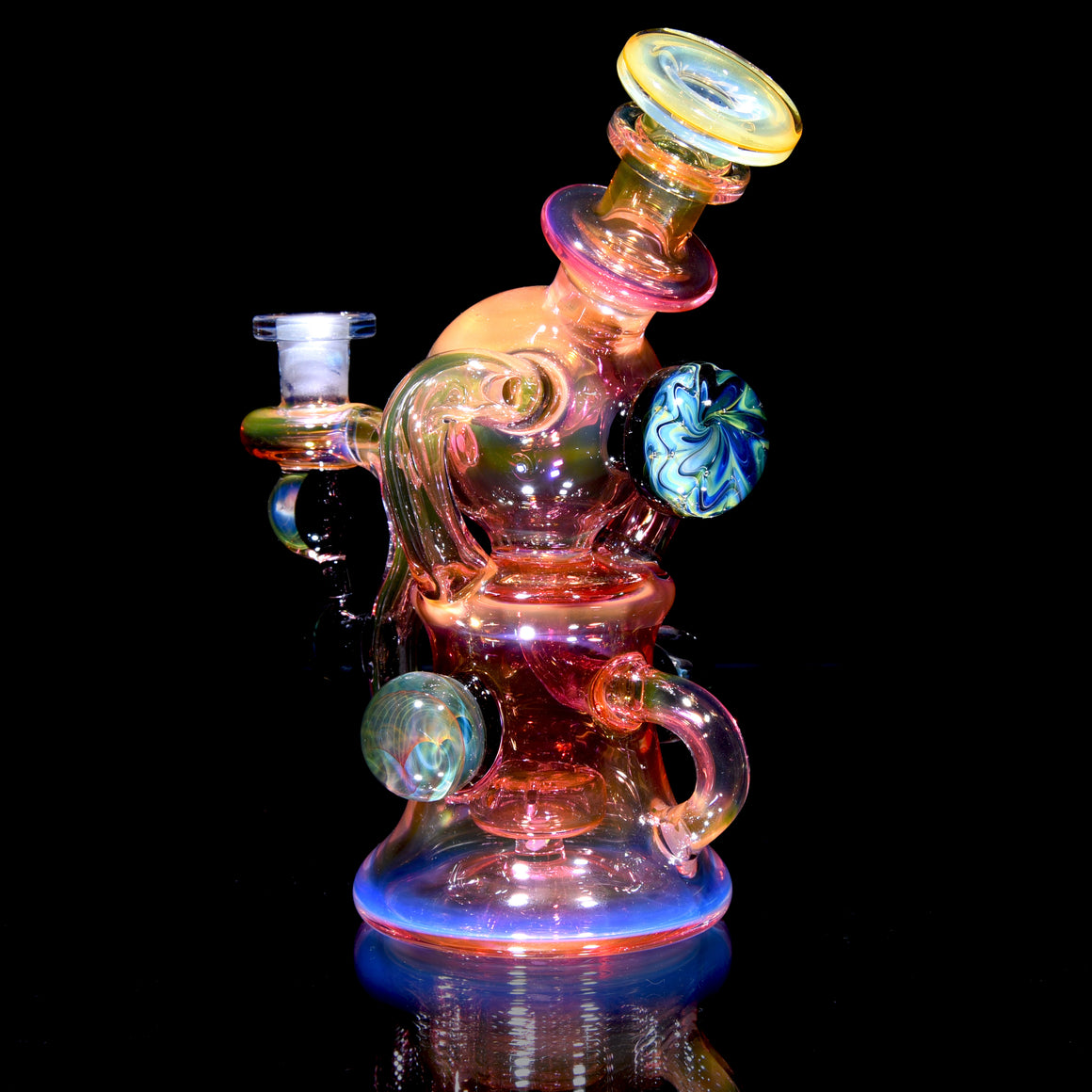 Fully-fumed Double-Uptake Klein Orbcycler  - 10mm Female