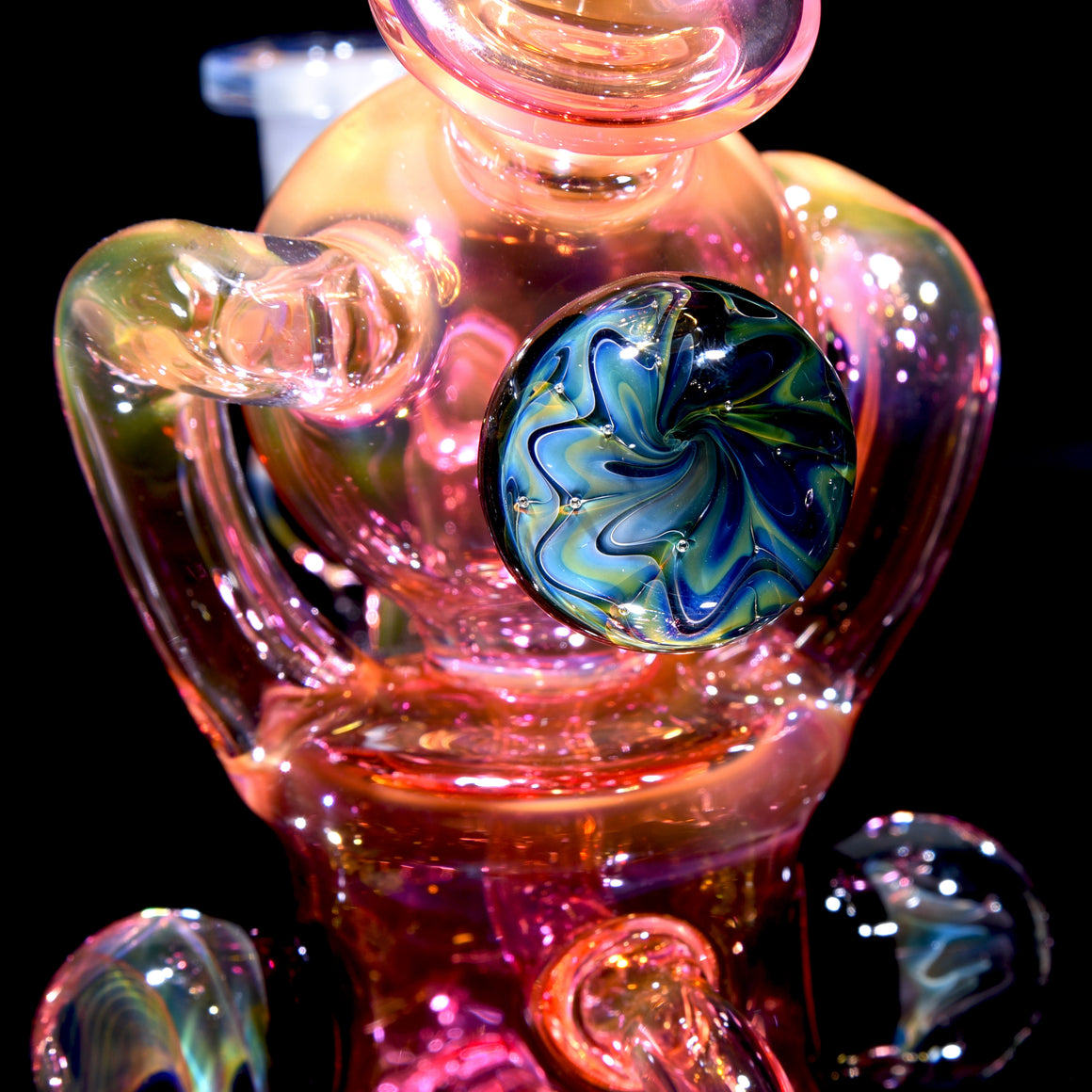 Fully-fumed Double-Uptake Klein Orbcycler  - 10mm Female