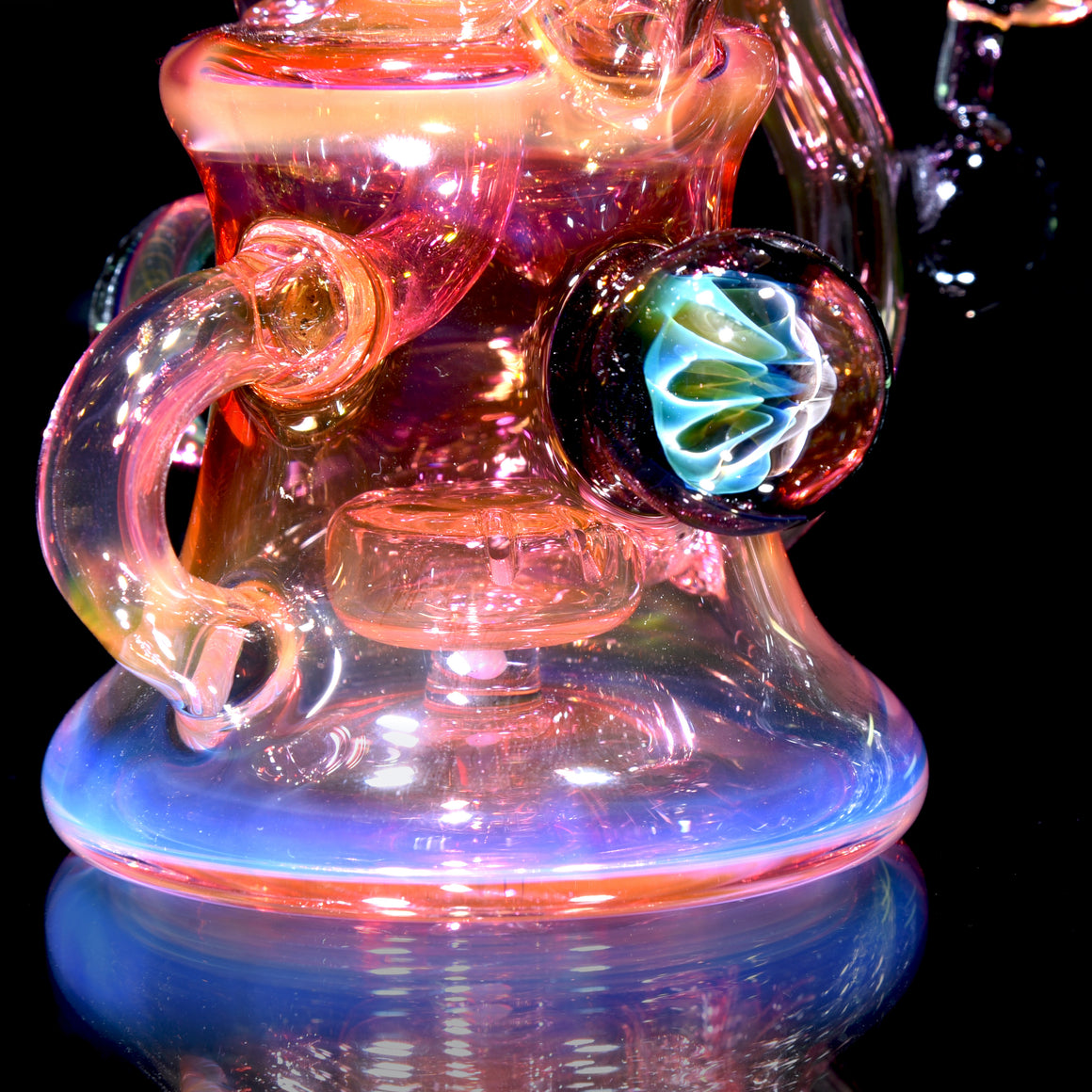 Fully-fumed Double-Uptake Klein Orbcycler  - 10mm Female