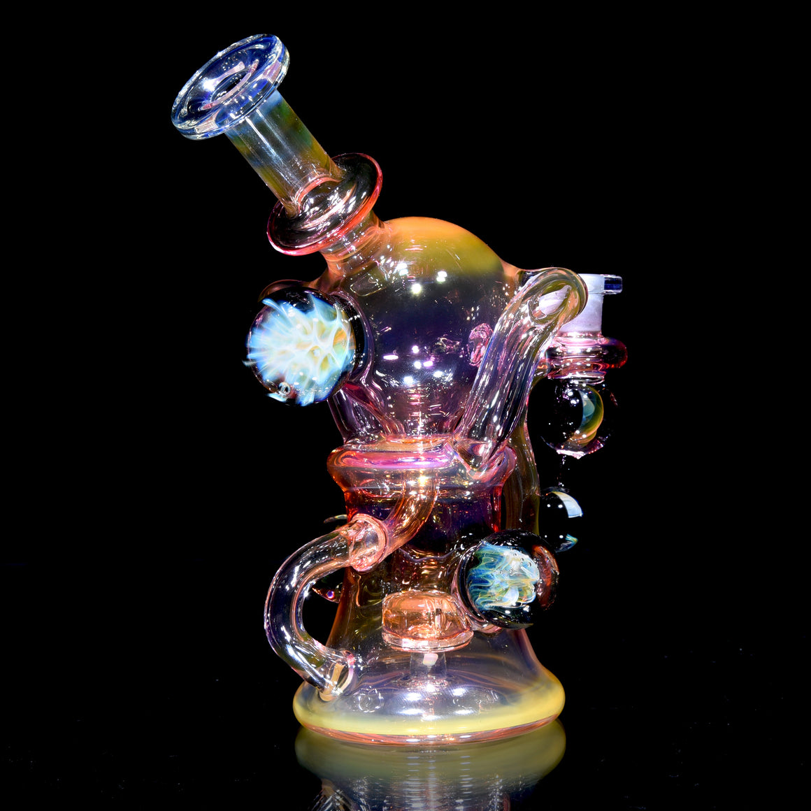 Fully-fumed Double-Uptake Klein Orbcycler  - 10mm Female