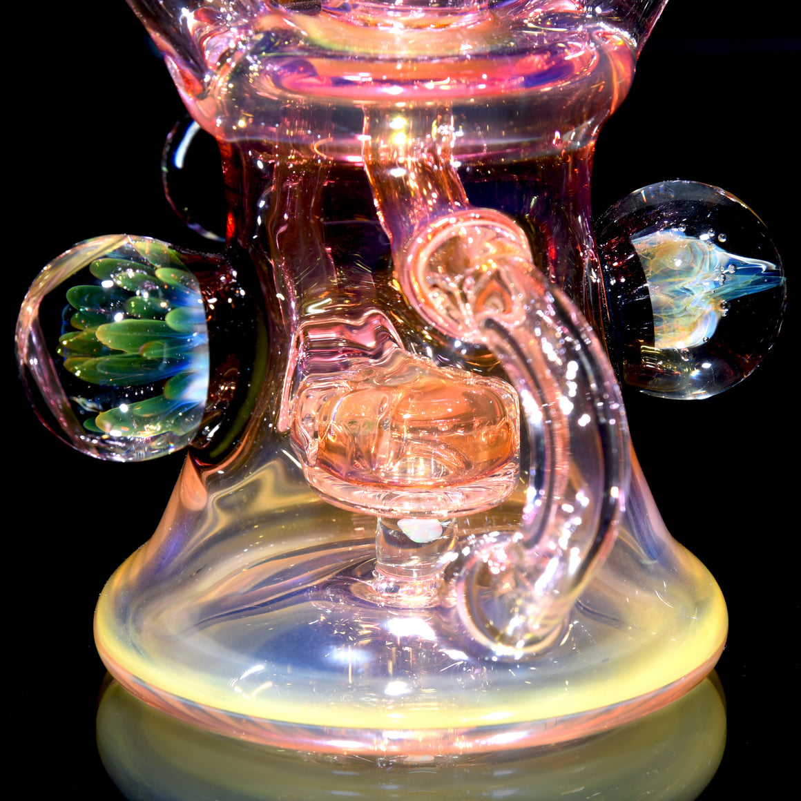 Fully-fumed Double-Uptake Klein Orbcycler  - 10mm Female