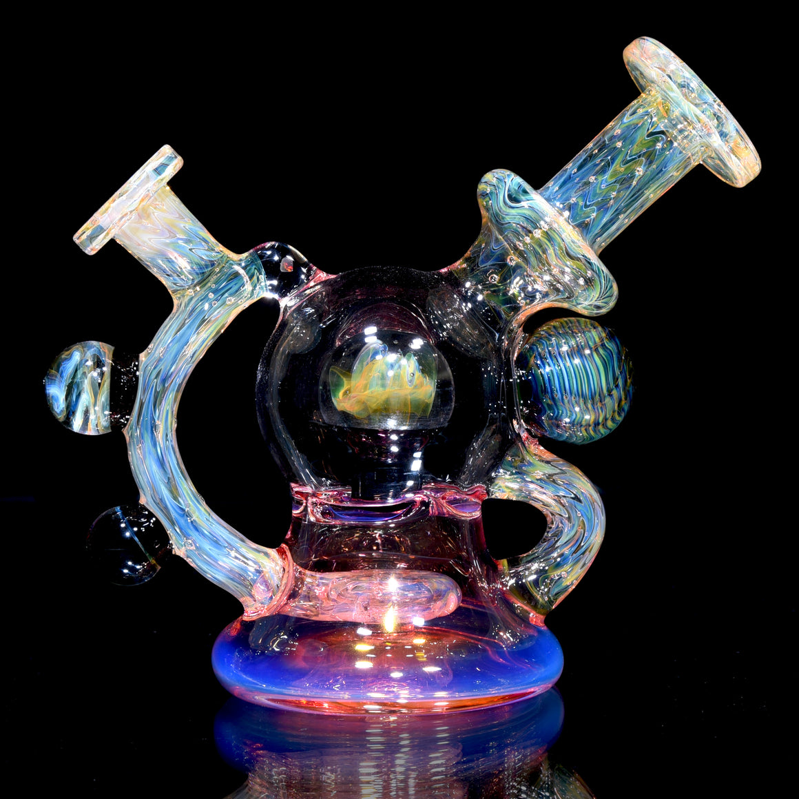 Fully-Fumed Implosion Orb Recycler - 10mm Female