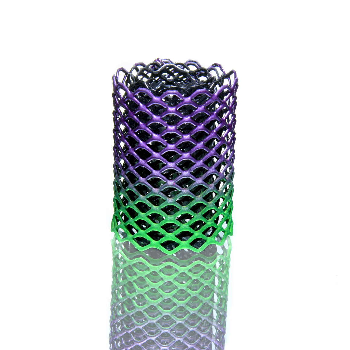 Mamba Guardz - Custom Nozzle Heat Shield for Blazer Big Shot & Vector Nitro - UV Green/Metallic Purple